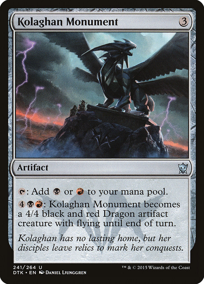 Kolaghan Monument [Dragons of Tarkir] - Devastation Store | Devastation Store