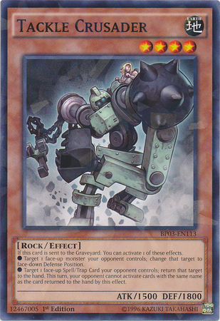 Tackle Crusader [BP03-EN113] Shatterfoil Rare | Devastation Store