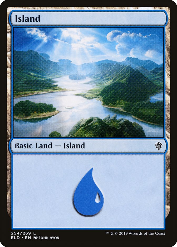 Island (254) [Throne of Eldraine] | Devastation Store