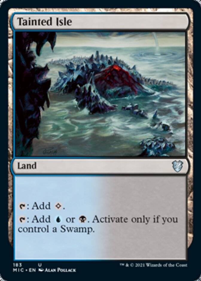 Tainted Isle [Innistrad: Midnight Hunt Commander] | Devastation Store