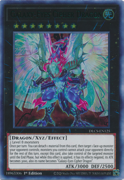 Galaxy-Eyes Cipher Dragon (Green) [DLCS-EN125] Ultra Rare | Devastation Store