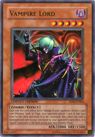 Vampire Lord [RDS-ENSE4] Ultra Rare | Devastation Store