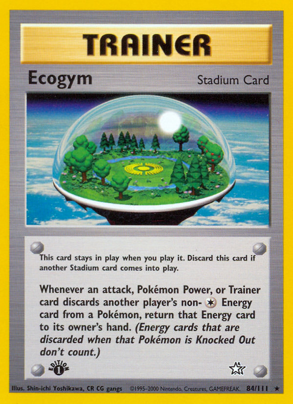 Ecogym (84/111) [Neo Genesis 1st Edition] | Devastation Store