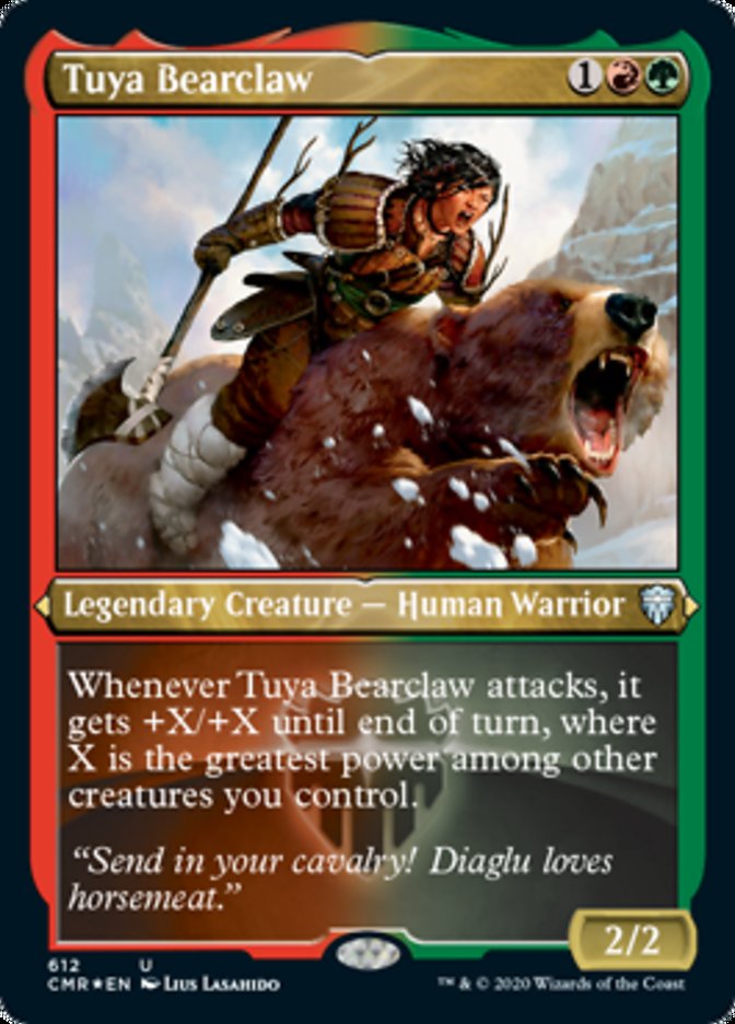 Tuya Bearclaw (Etched) [Commander Legends] | Devastation Store