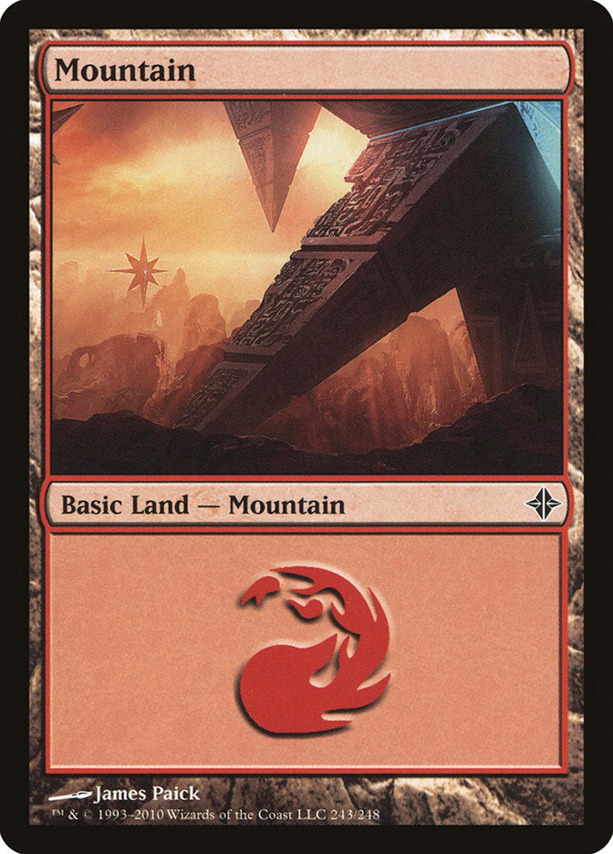 Mountain (243) [Rise of the Eldrazi] - Devastation Store | Devastation Store