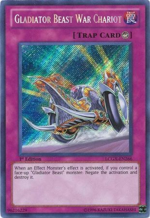 Gladiator Beast War Chariot [LCGX-EN266] Secret Rare | Devastation Store