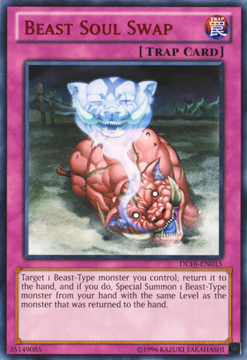 Beast Soul Swap (Red) [DL16-EN015] Rare | Devastation Store