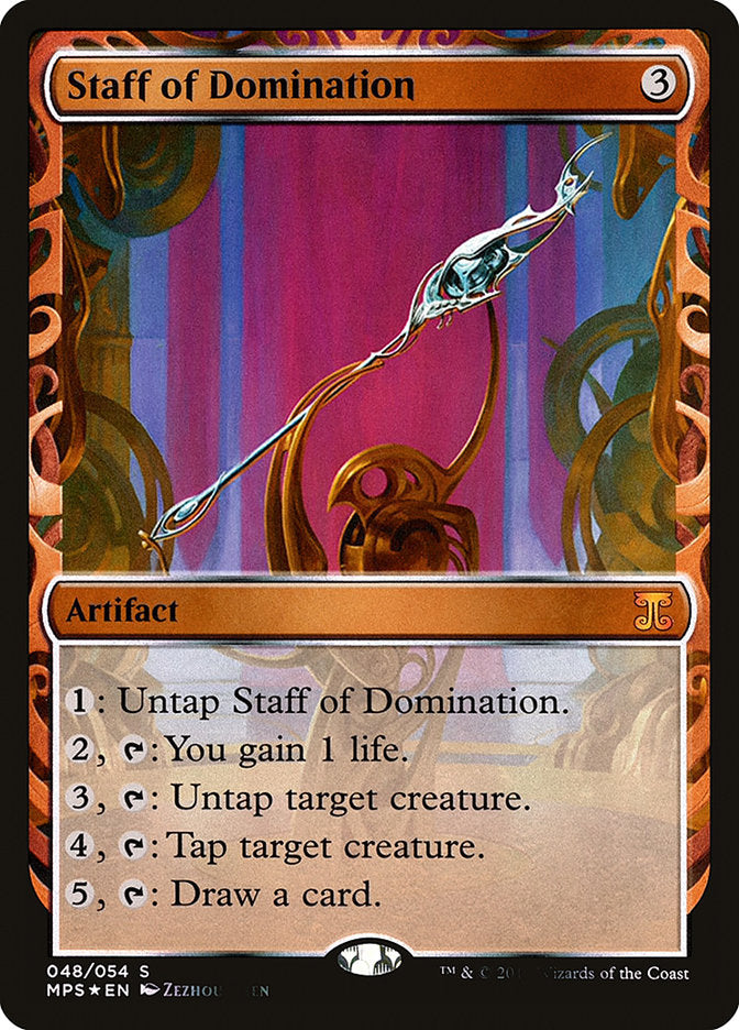 Staff of Domination [Kaladesh Inventions] - Devastation Store | Devastation Store