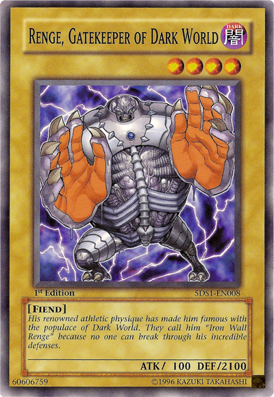 Renge, Gatekeeper of Dark World [5DS1-EN008] Common | Devastation Store