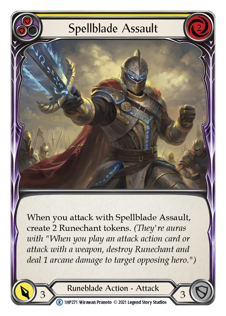 Spellblade Assault (Yellow) [1HP271] | Devastation Store