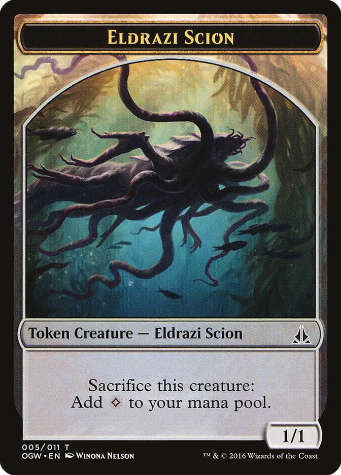 Eldrazi Scion (005/011) [Oath of the Gatewatch Tokens] | Devastation Store