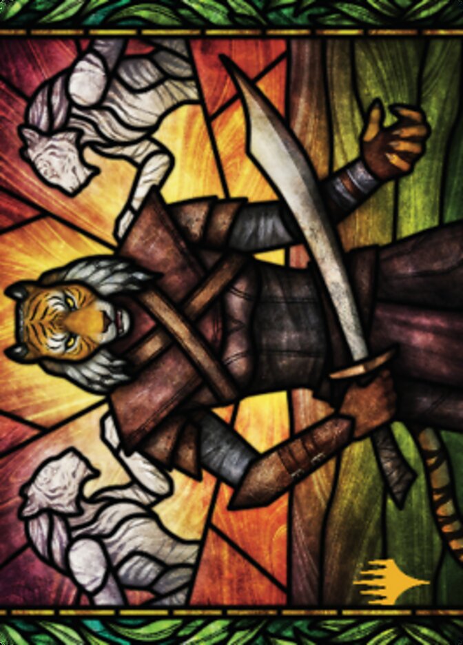 Zar Ojanen, Scion of Efrava Art Card (Gold-Stamped Signature) [Dominaria United Art Series] | Devastation Store