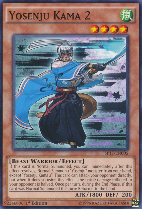 Yosenju Kama 2 [SP17-EN005] Common | Devastation Store
