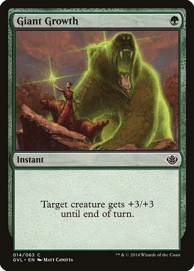 Giant Growth (Garruk vs. Liliana) [Duel Decks Anthology] - Devastation Store | Devastation Store