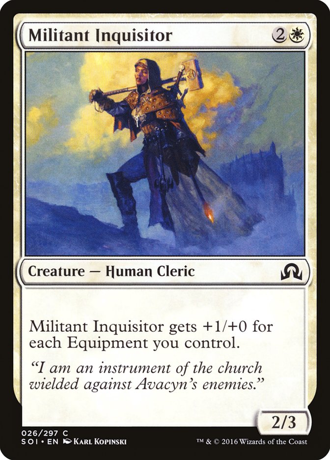 Militant Inquisitor [Shadows over Innistrad] - Devastation Store | Devastation Store