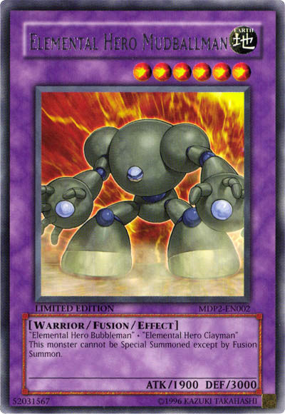 Elemental Hero Mudballman [MDP2-EN002] Rare | Devastation Store