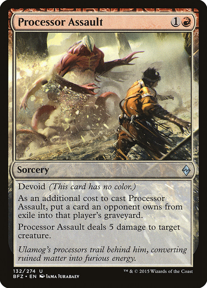 Processor Assault [Battle for Zendikar] - Devastation Store | Devastation Store