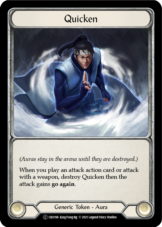 Quicken [U-CRU196-RF] (Crucible of War)  Rainbow Foil | Devastation Store