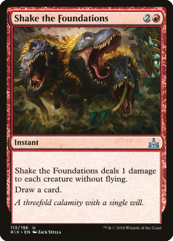 Shake the Foundations [Rivals of Ixalan] | Devastation Store
