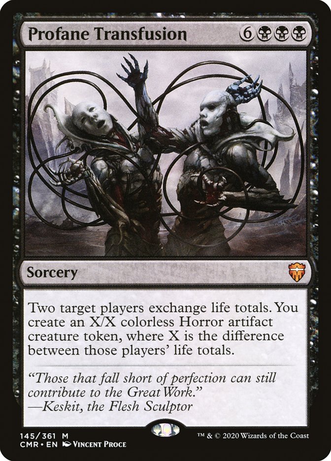 Profane Transfusion [Commander Legends] | Devastation Store