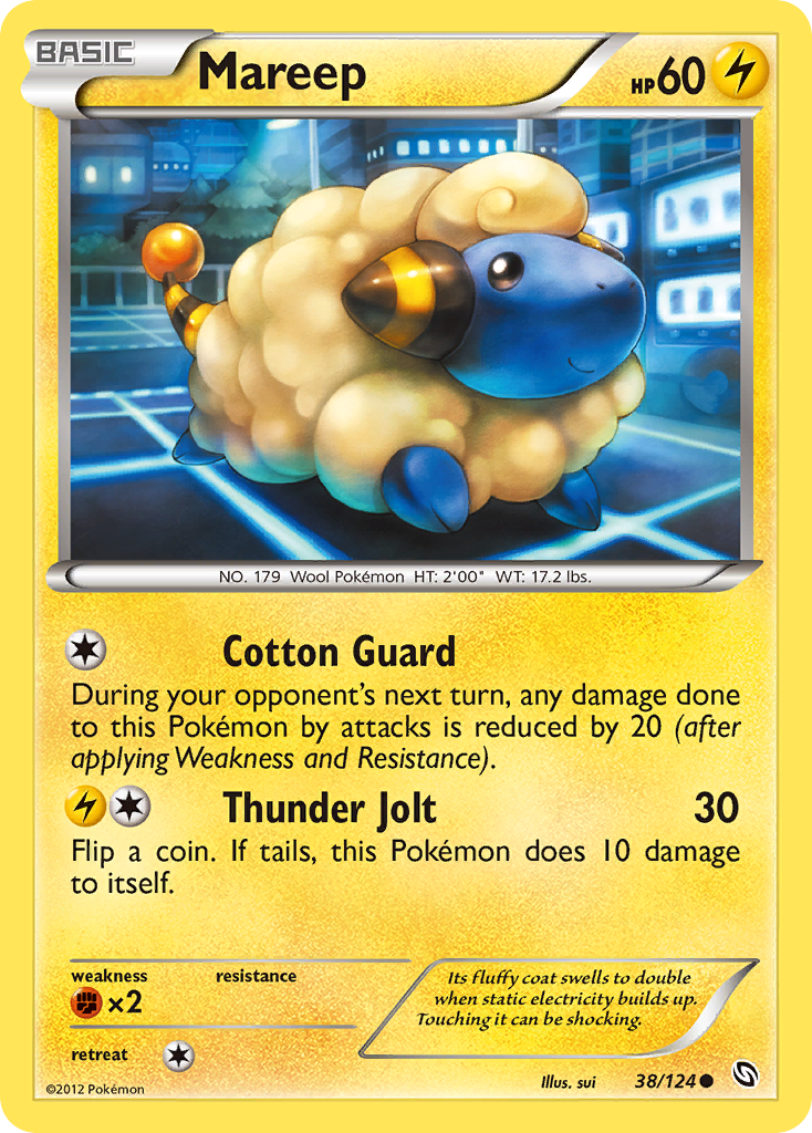 Mareep (38/124) [Black & White: Dragons Exalted] | Devastation Store