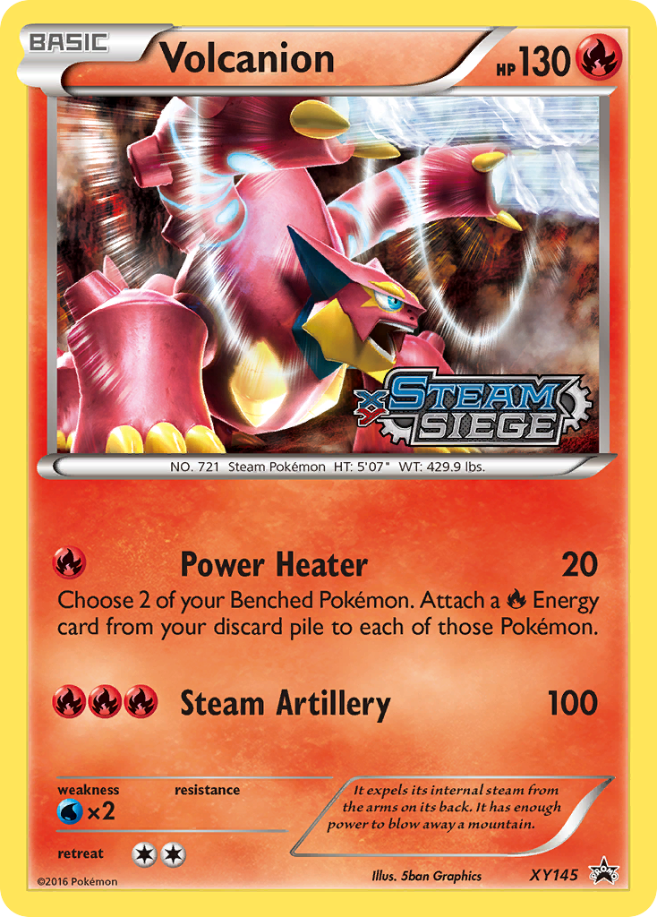 Volcanion (XY145) [XY: Black Star Promos] | Devastation Store