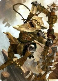 Teeterpeak Ambusher Art Card [Zendikar Rising Art Series] | Devastation Store