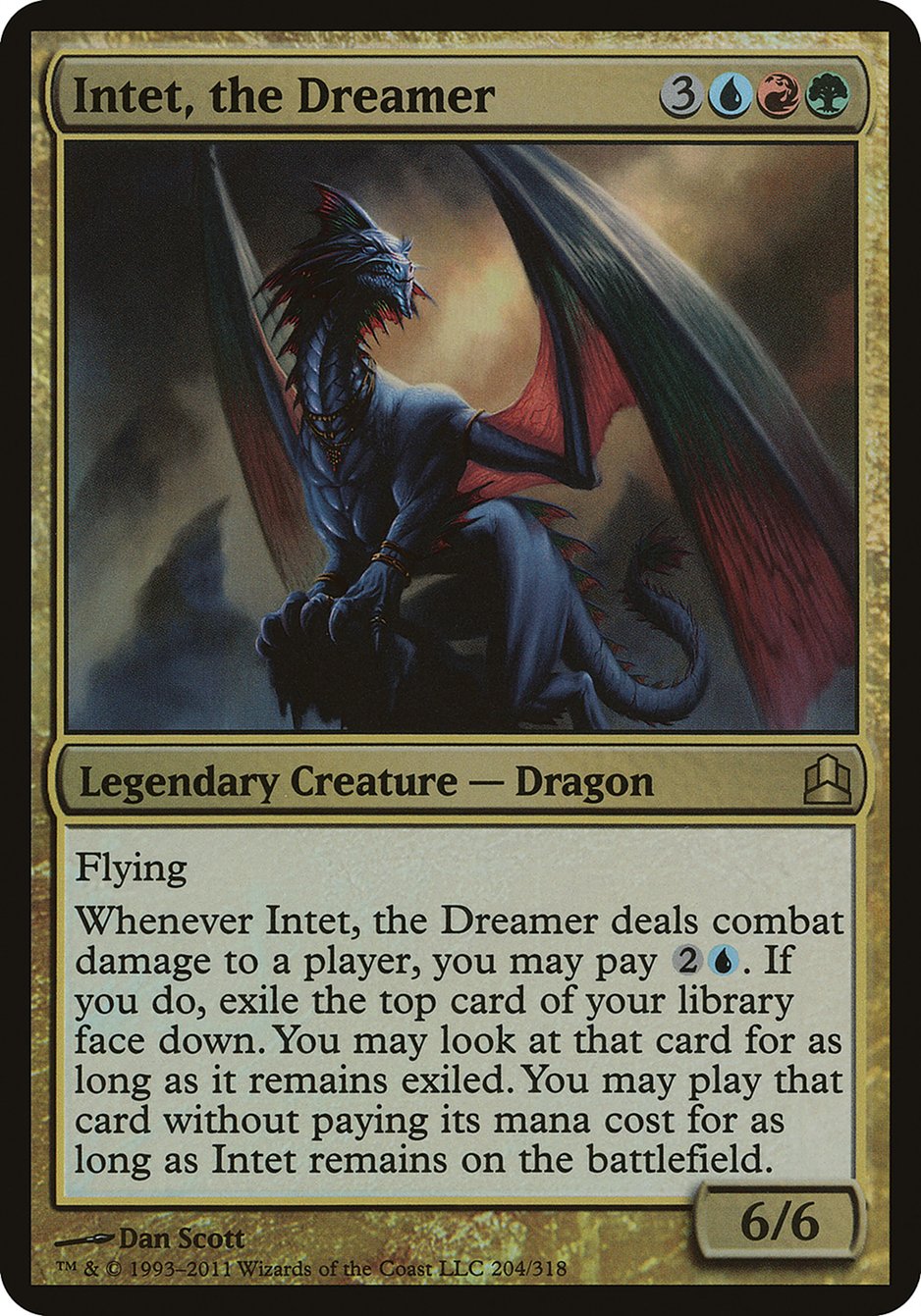 Intet, the Dreamer (Oversized) [Commander 2011 Oversized] | Devastation Store