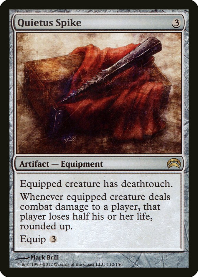 Quietus Spike [Planechase 2012] | Devastation Store