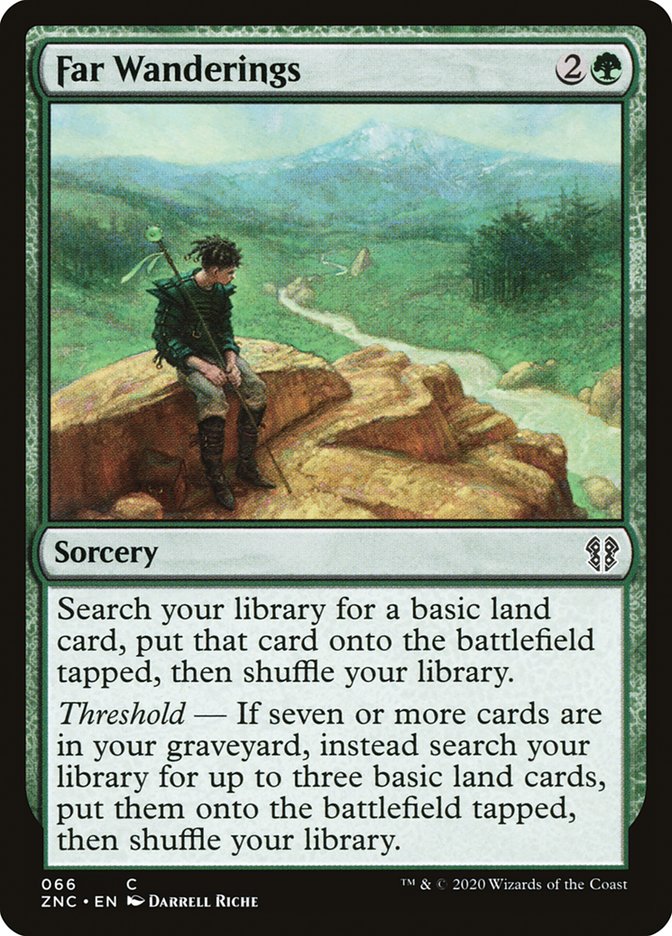 Far Wanderings [Zendikar Rising Commander] | Devastation Store