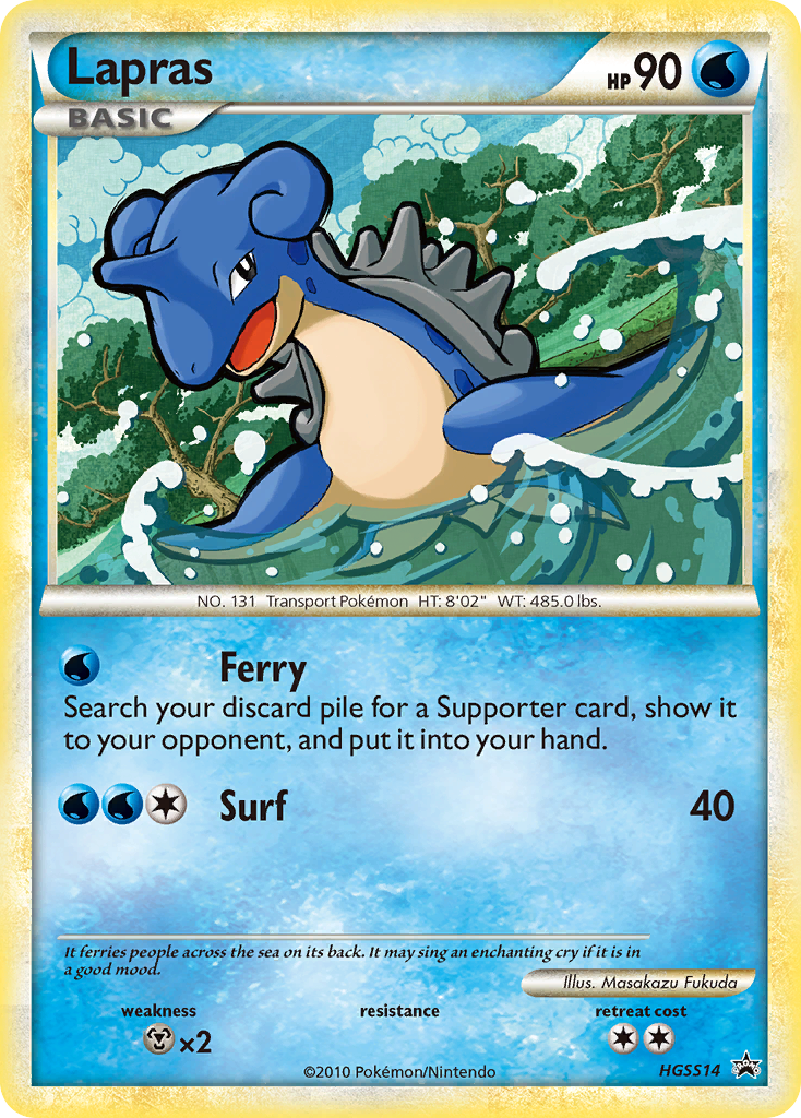 Lapras (HGSS14) [HeartGold & SoulSilver: Black Star Promos] | Devastation Store