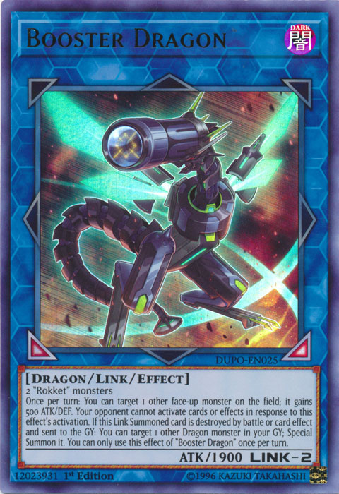Booster Dragon [DUPO-EN025] Ultra Rare | Devastation Store