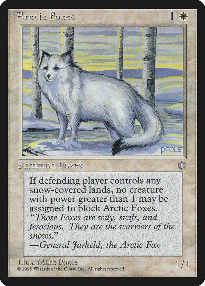 Arctic Foxes [Ice Age] | Devastation Store