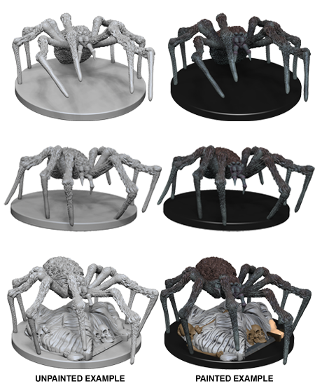 D&D Nolzur's Marvelous Miniatures: Spiders - Devastation Store | Devastation Store