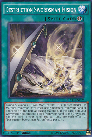 Destruction Swordsman Fusion [BOSH-EN059] Common | Devastation Store