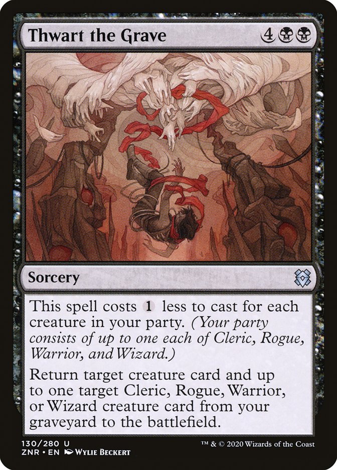 Thwart the Grave [Zendikar Rising] | Devastation Store