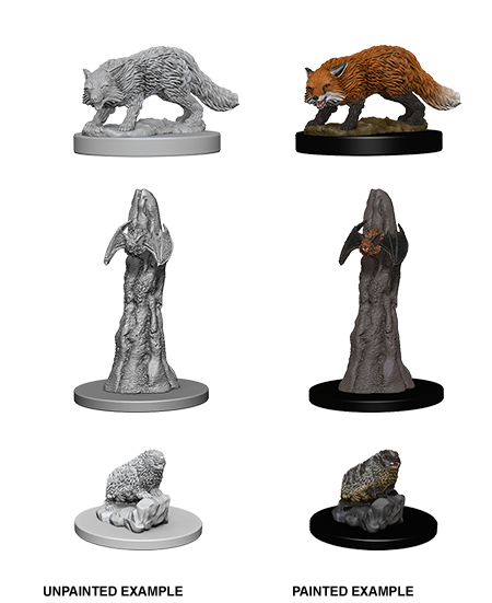 Pathfinder Deep Cuts Unpainted Miniatures: Familiars - Devastation Store | Devastation Store