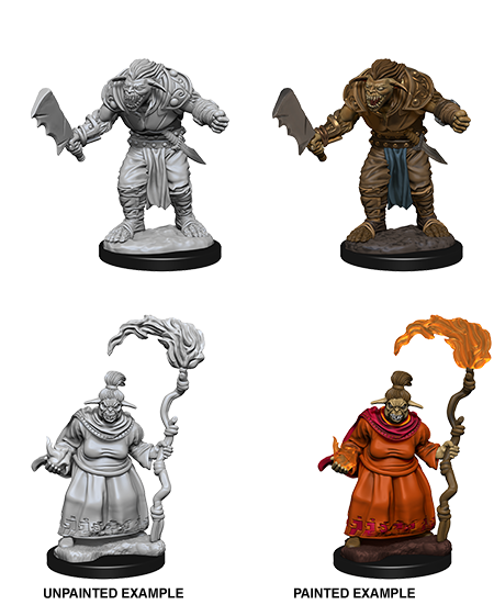 Pathfinder Deep Cuts Unpainted Miniaturess: Bugbears - Devastation Store | Devastation Store
