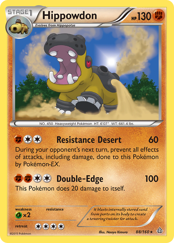 Hippowdon (88/160) [XY: Primal Clash] | Devastation Store