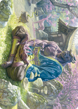 Kosei, Penitent Warlord Art Card [Kamigawa: Neon Dynasty Art Series] | Devastation Store