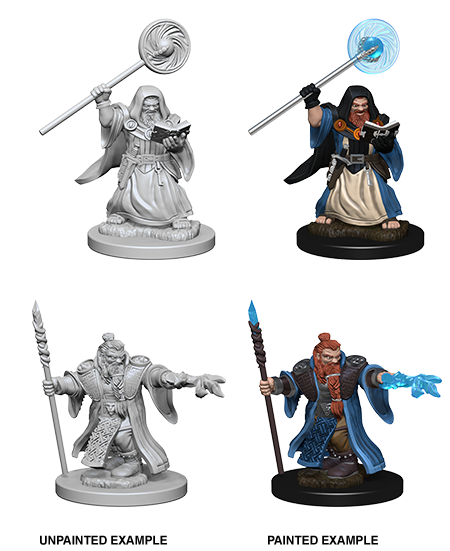 D&D Nolzur's Marvelous Miniatures: Dwarf Wizard - Devastation Store | Devastation Store