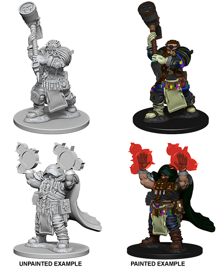 D&D Nolzur's Marvelous Miniatures: Dwarf Cleric - Devastation Store | Devastation Store