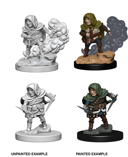 D&D Nolzur's Marvelous Miniatures: Halfling Rogue - Devastation Store | Devastation Store
