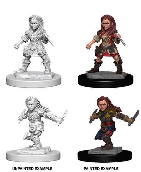D&D Nolzur's Marvelous Miniatures: Halfling Rogue - Devastation Store | Devastation Store