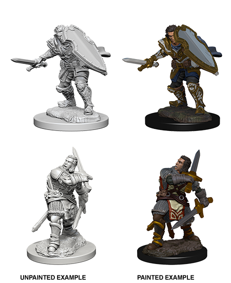 D&D Nolzur's Marvelous Miniatures: Human Paladin - Devastation Store | Devastation Store