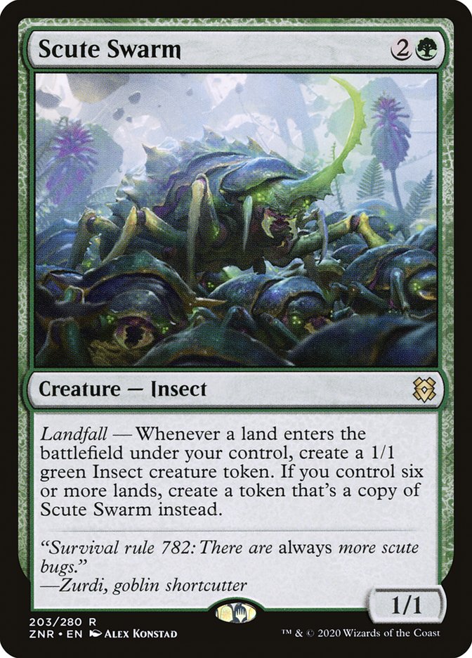 Scute Swarm [Zendikar Rising] | Devastation Store