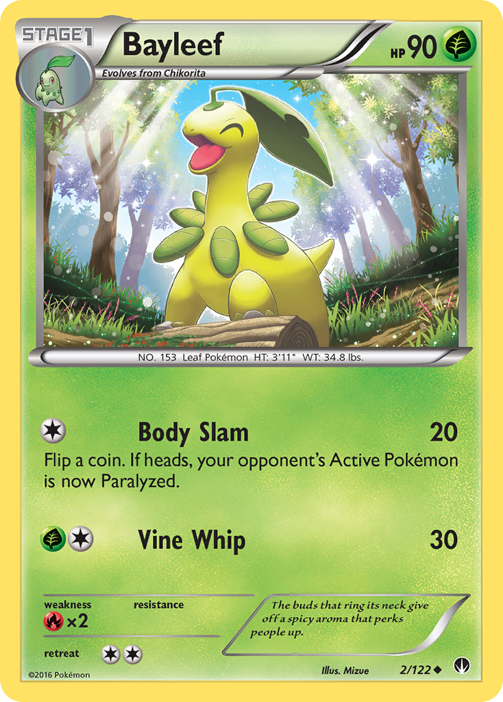 Bayleef (2/122) [XY: BREAKpoint] | Devastation Store