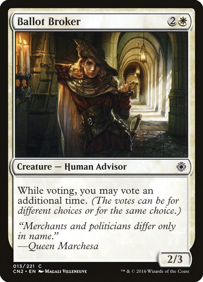 Ballot Broker [Conspiracy: Take the Crown] - Devastation Store | Devastation Store