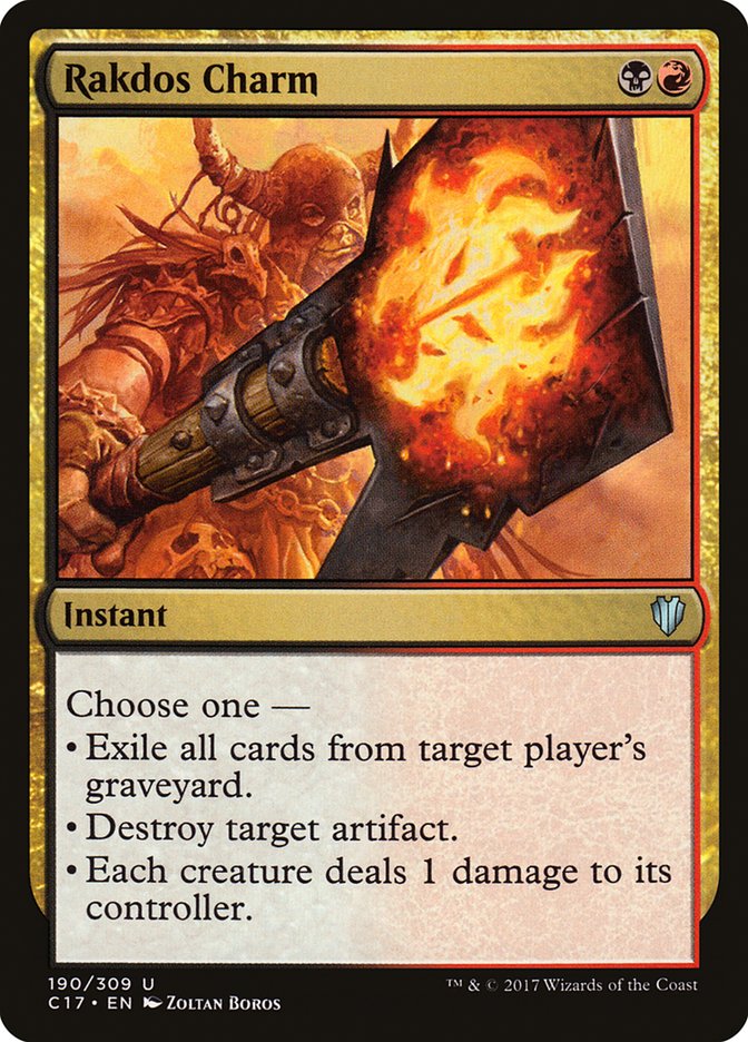 Rakdos Charm [Commander 2017] | Devastation Store