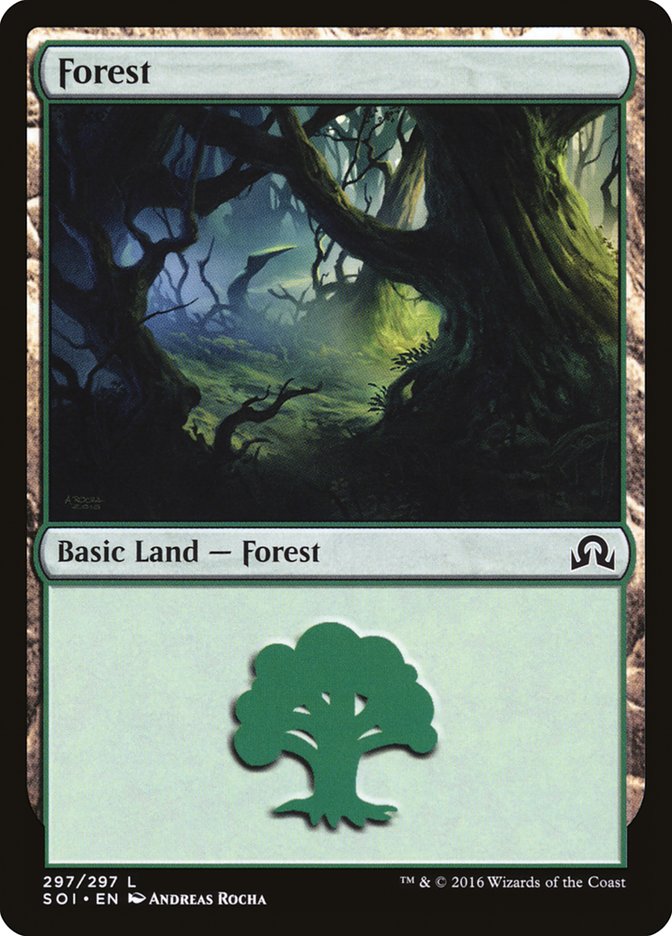 Forest (297) [Shadows over Innistrad] | Devastation Store